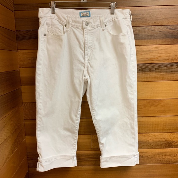 levi's 515 cuffed capris